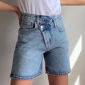 Agolde Criss Cross Shorts